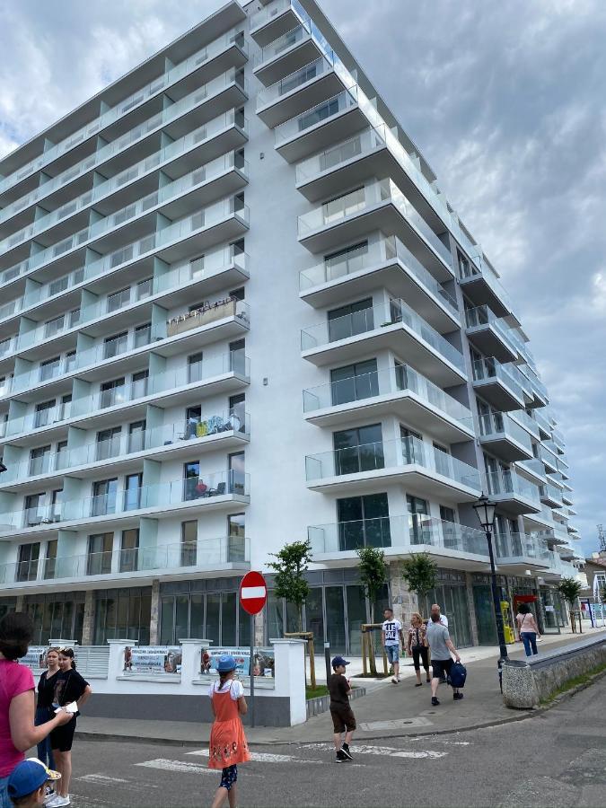 ミエンジズドロイェBalticus Apartament 2 Pokoje, 5-Pietro, Klimatyzacja, Widok Na Morze, Duzy Balkon, Garaz, Internetアパートメント エクステリア 写真