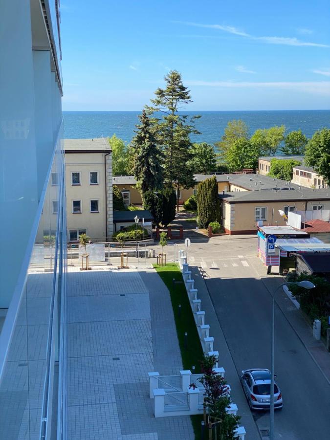 ミエンジズドロイェBalticus Apartament 2 Pokoje, 5-Pietro, Klimatyzacja, Widok Na Morze, Duzy Balkon, Garaz, Internetアパートメント エクステリア 写真